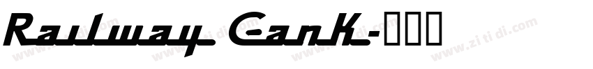 Railway Gank字体转换